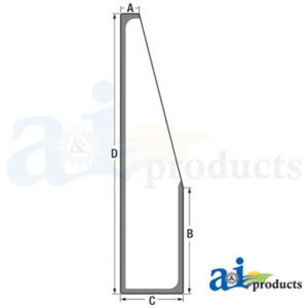 A & I Products Glass; LH Front 0" x0" x0" A-T182927